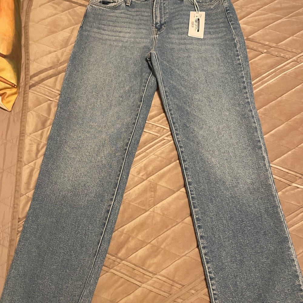 JUST BLAK DENIM HI RIDE VINTAGE STRAIGHT LEG NWT